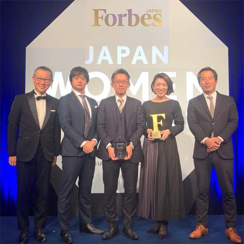 Forbes JAPAN WOMEN AWARD 2018の授賞式